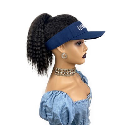 Navy-Blue-Baseball-Cap-with-Hair-Attached