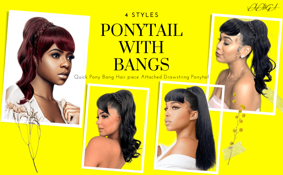 ponytail with bangs-JS-4styles