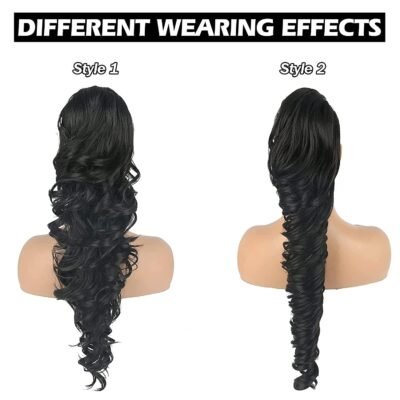 hotsalehair Long Body Wave Ponytail Extension 28inch-3